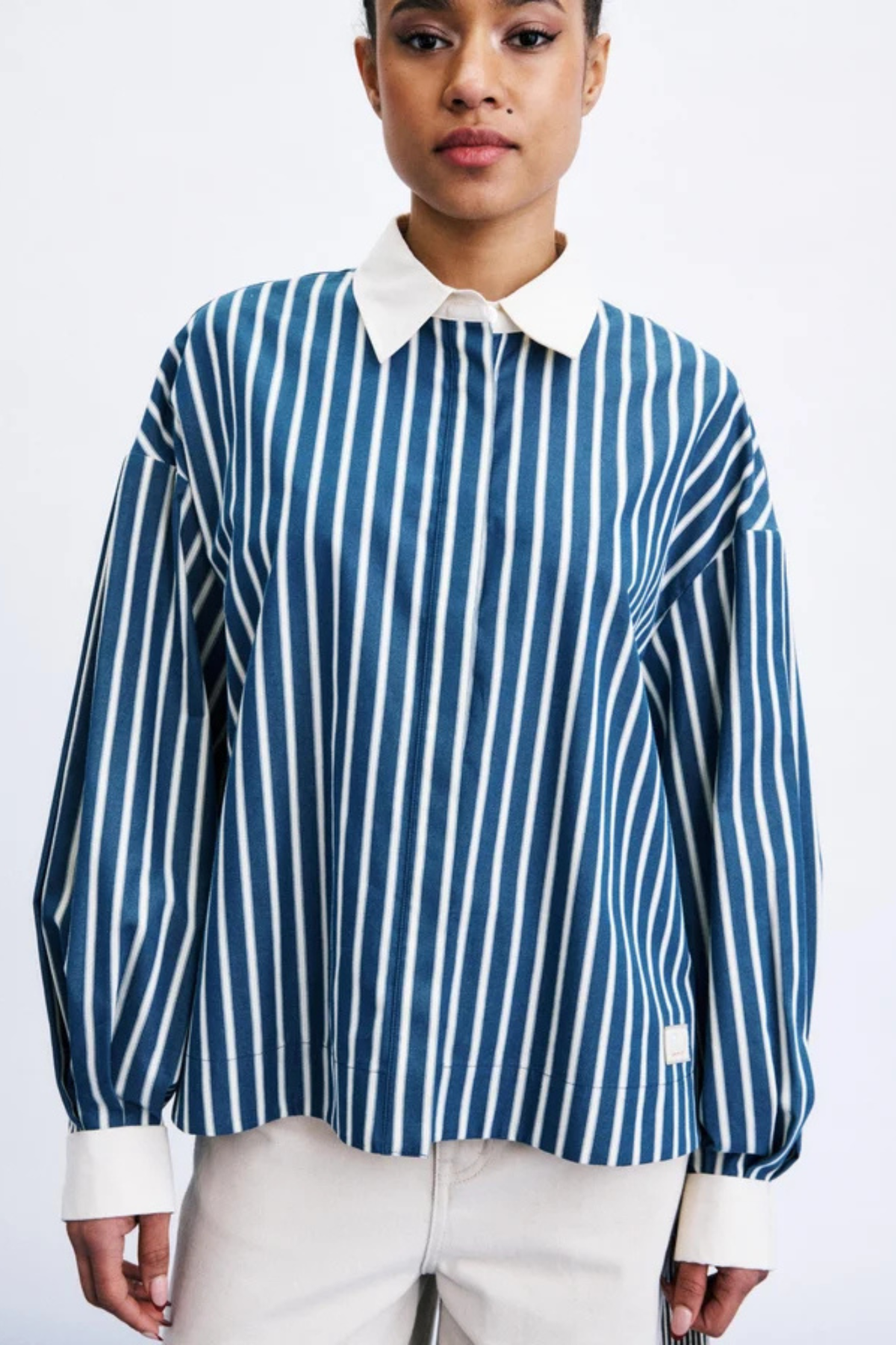 MANDRAKIA SHIRT - BLUE PETROL