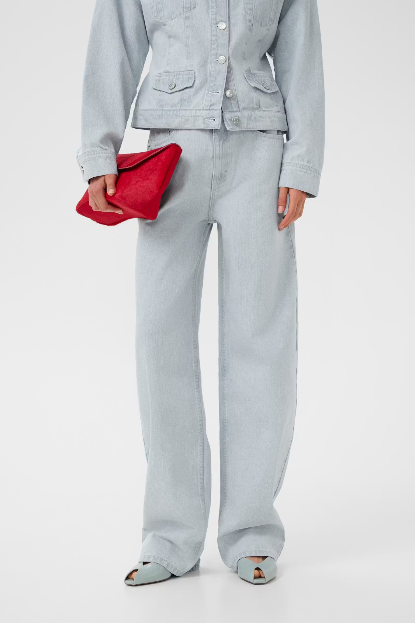 PARWANA BARREL JEANS - VINTAGE LIGHT DENIM