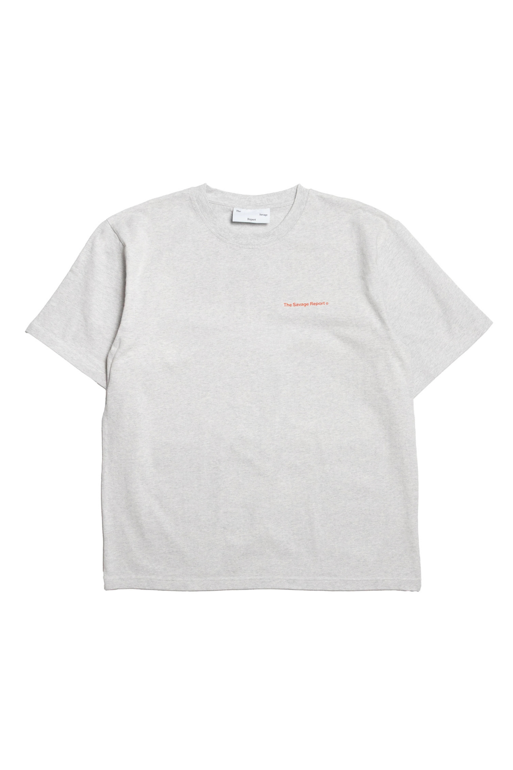 LAYING DOWN T-SHIRT - HEATHER GREY
