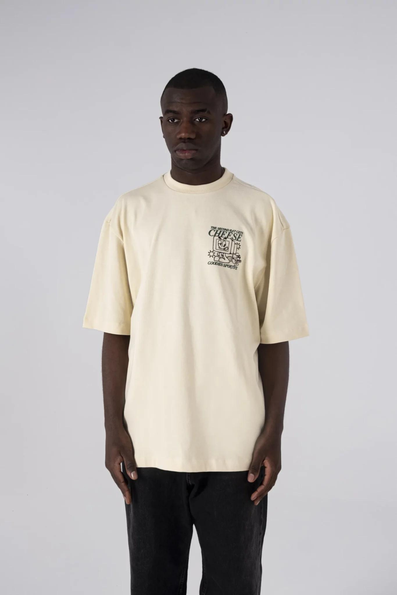 CHEESE BUTTER T-SHIRT - BUTTER