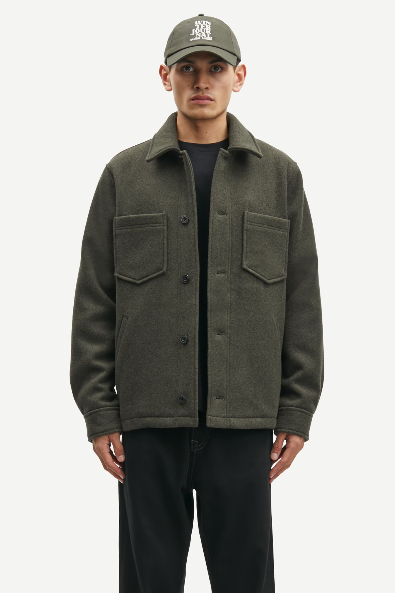 PALLY SHIRT JACKET - FOREST NIGHT