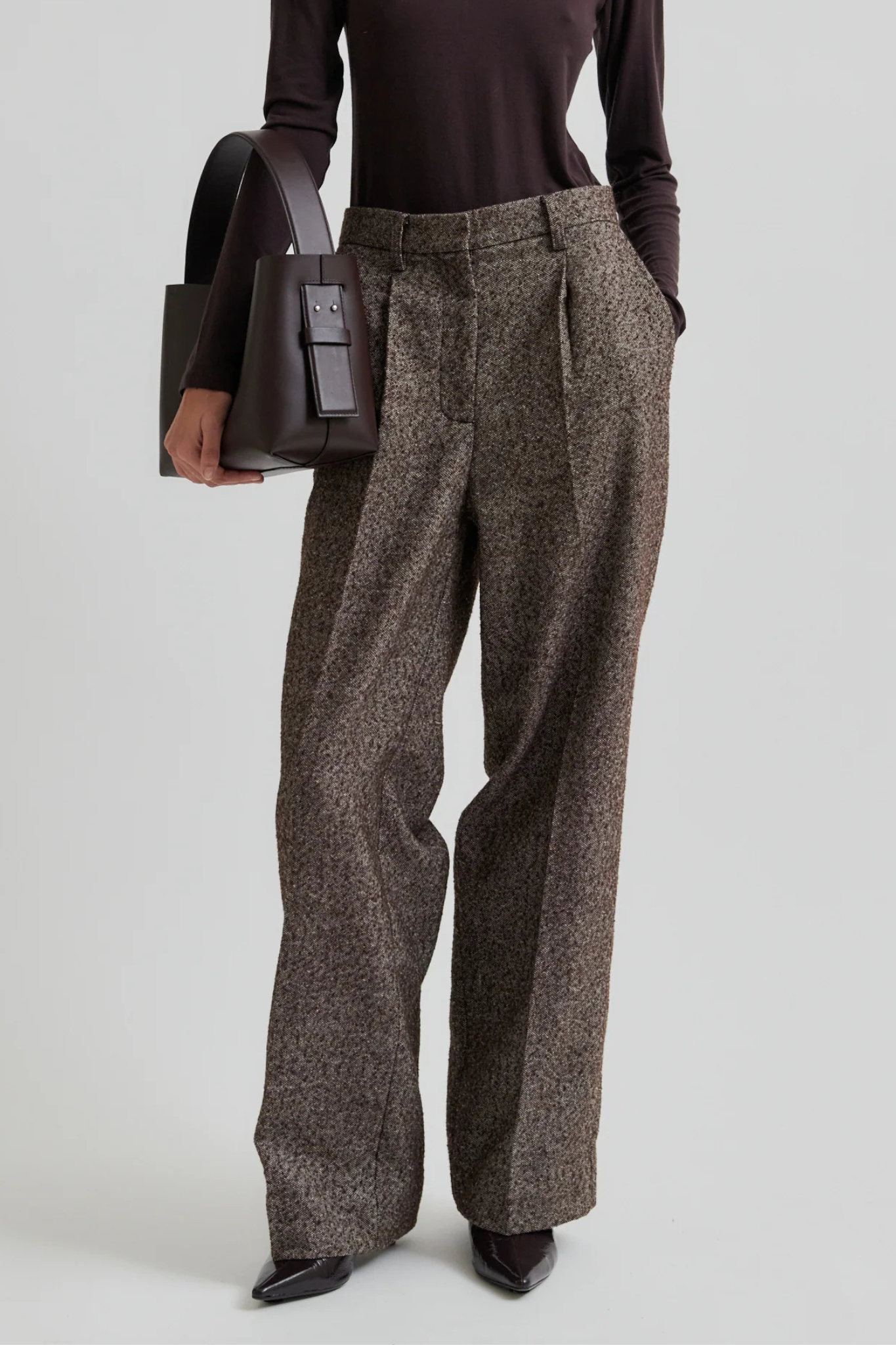 ARBOR TROUSERS - CHOCOLATE PLUM