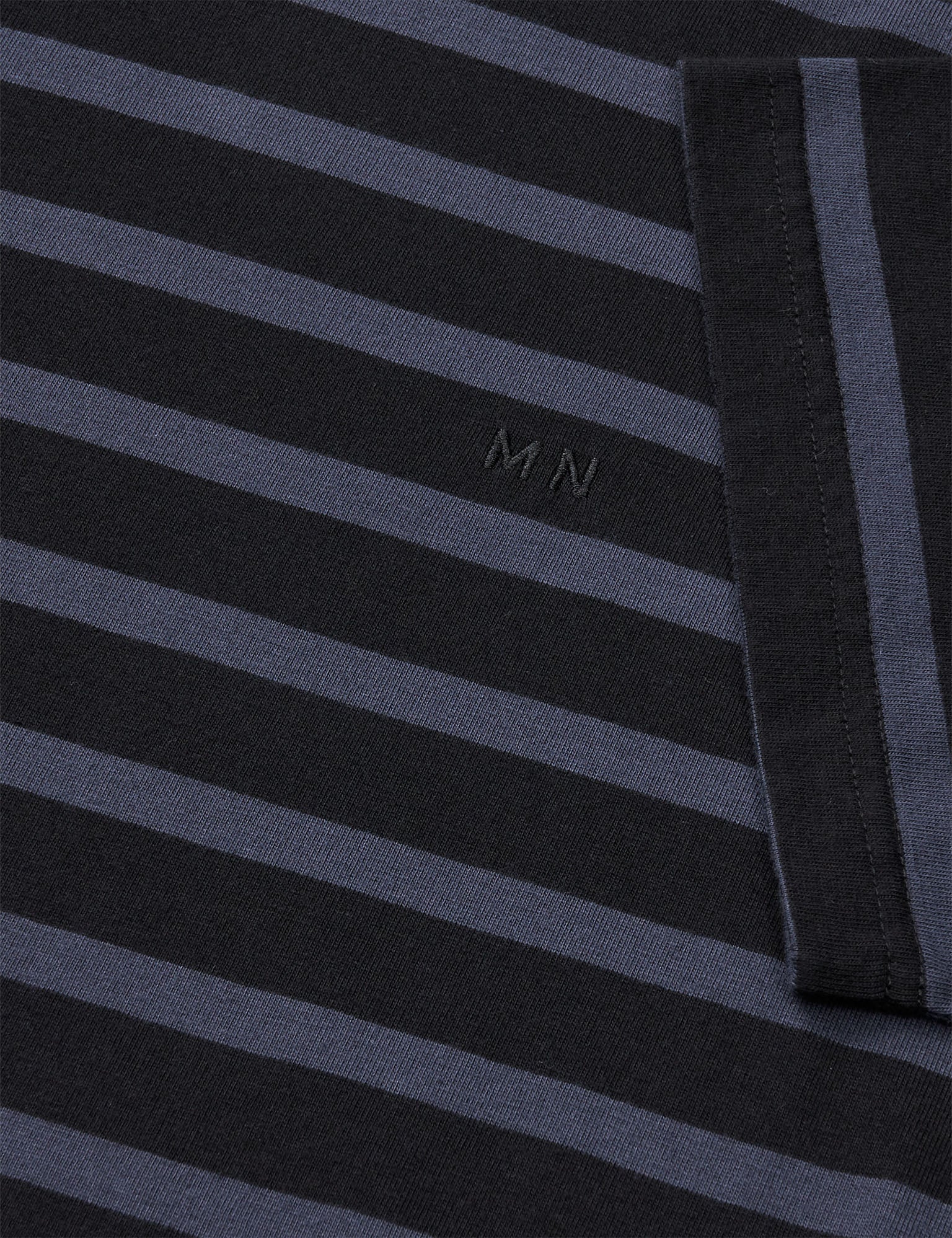 STRIPE FRODE T-SHIRT - PARISIAN NIGHT/BLACK