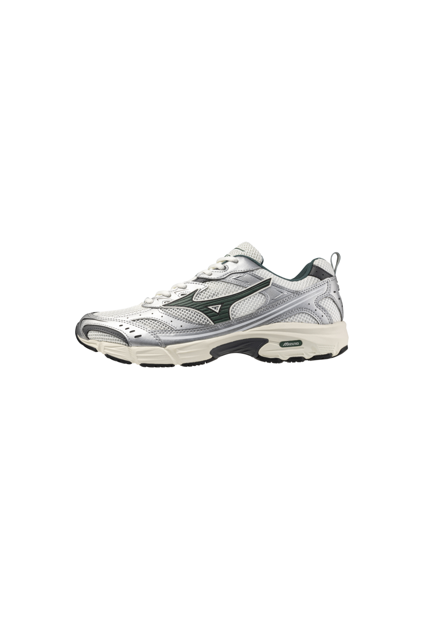 MXR SPORTSTYLE MEN SNEAKERS - SNOW WHITE/ BISTRO GREEN/ SILVER