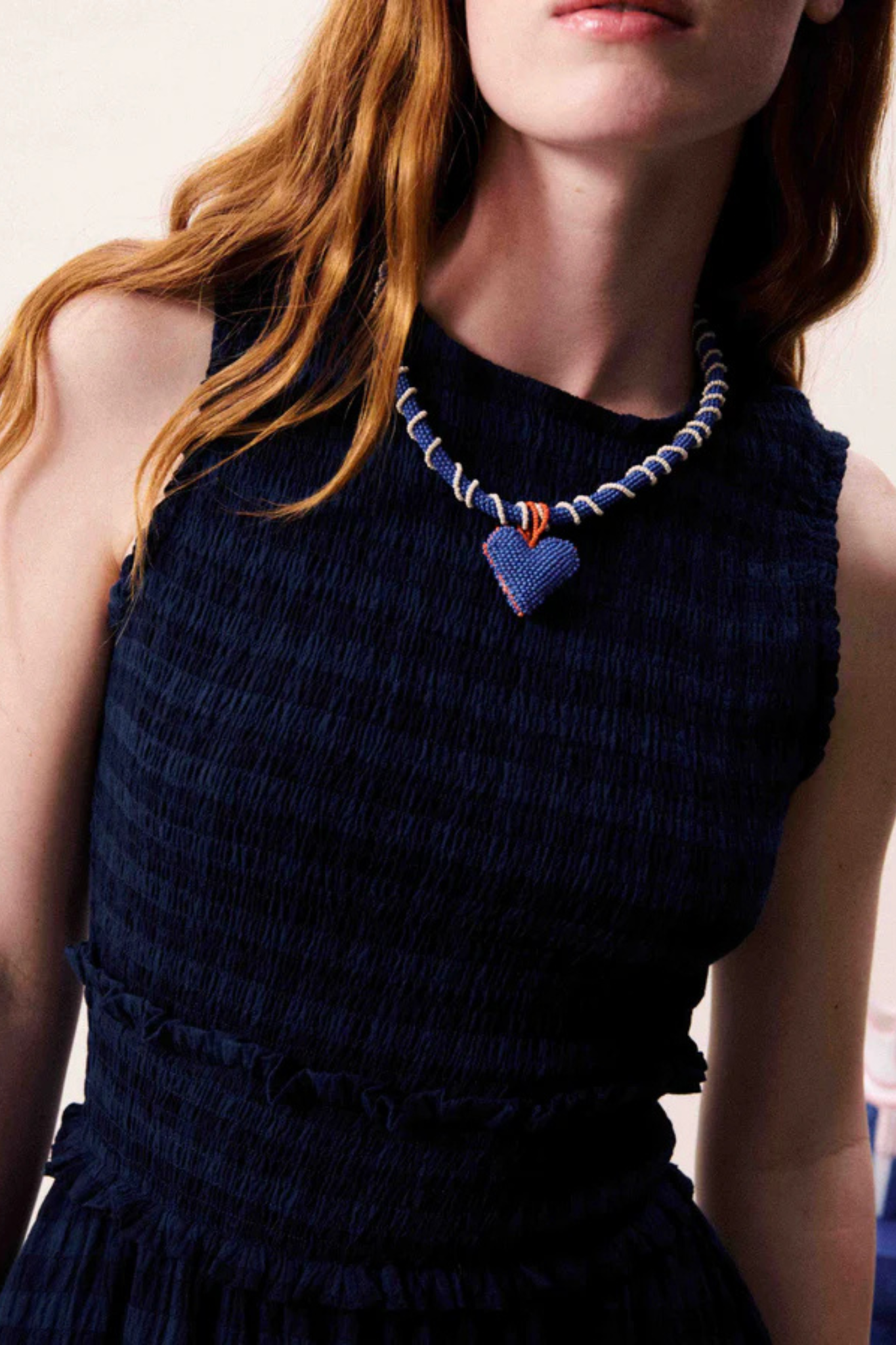 SAQUAREMA DRESS - NAVY BLUE