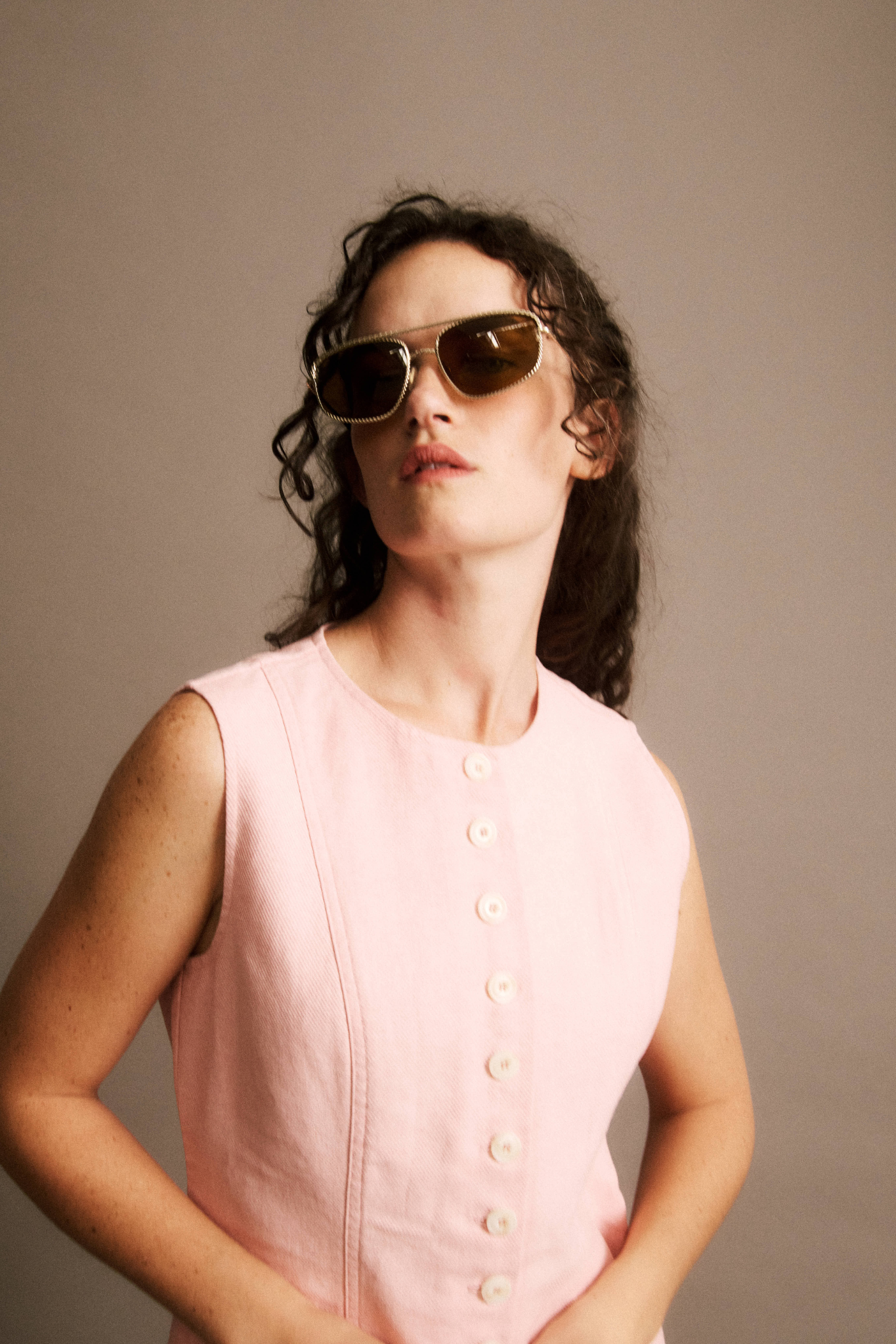 DOMINIQUE DRESS - ROSE