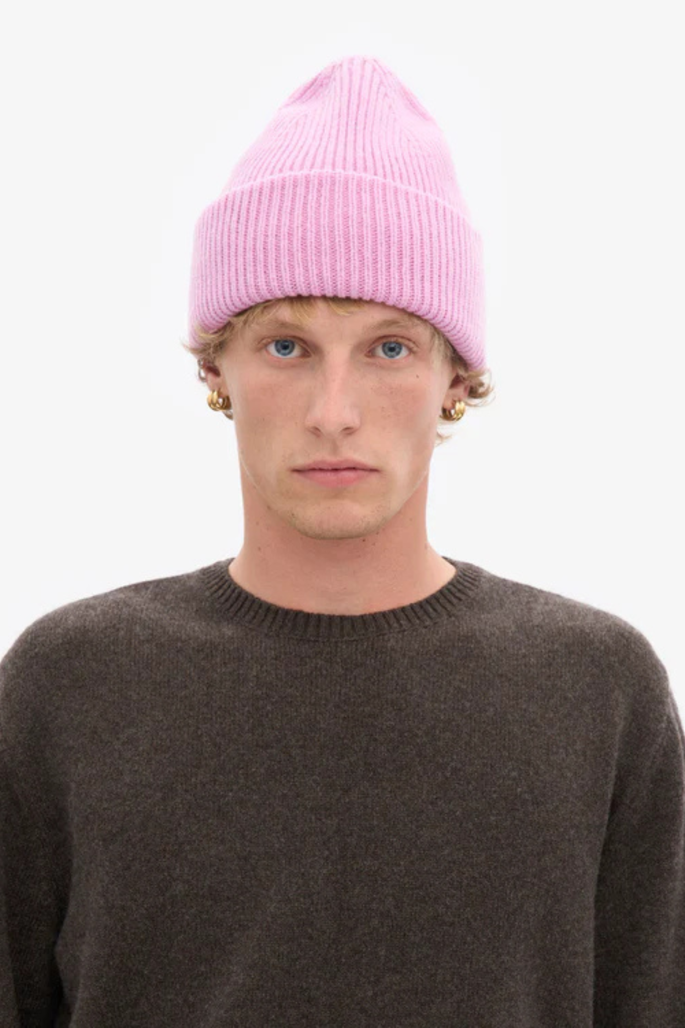 MERINO WOOL HAT - CHERRY BLOSSOM