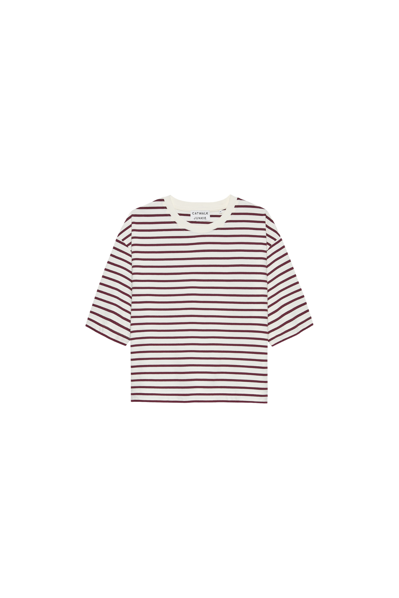 LOOSE FIT STRIPED T-SHIRT - WINETASTING