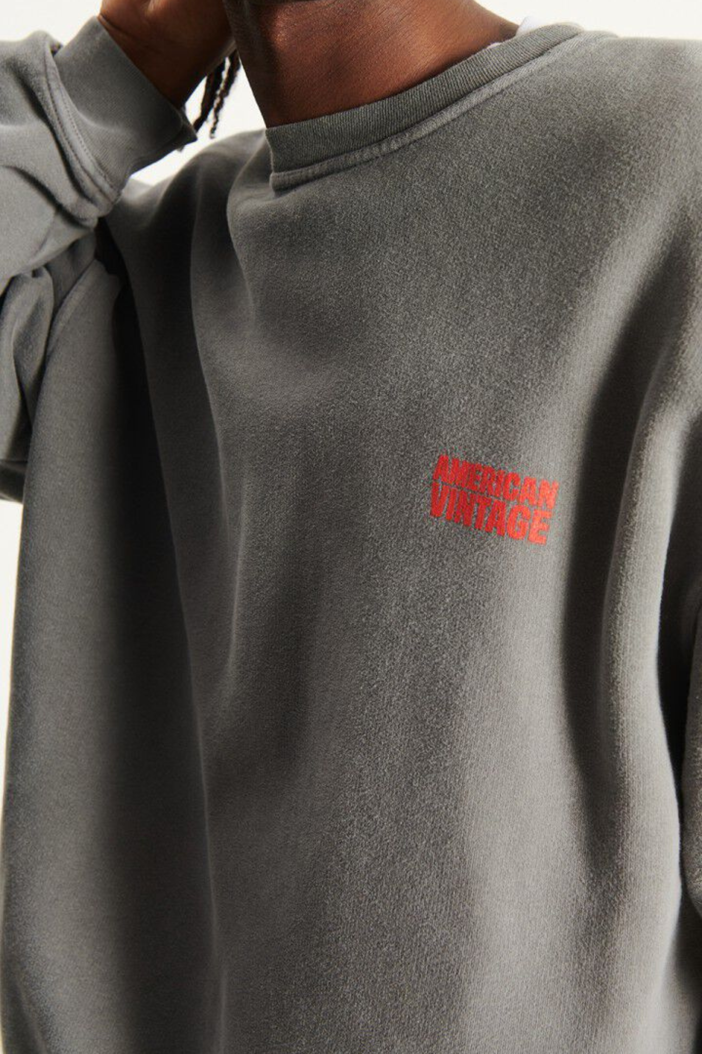 PLIZZY SWEATER - VINTAGE ASH