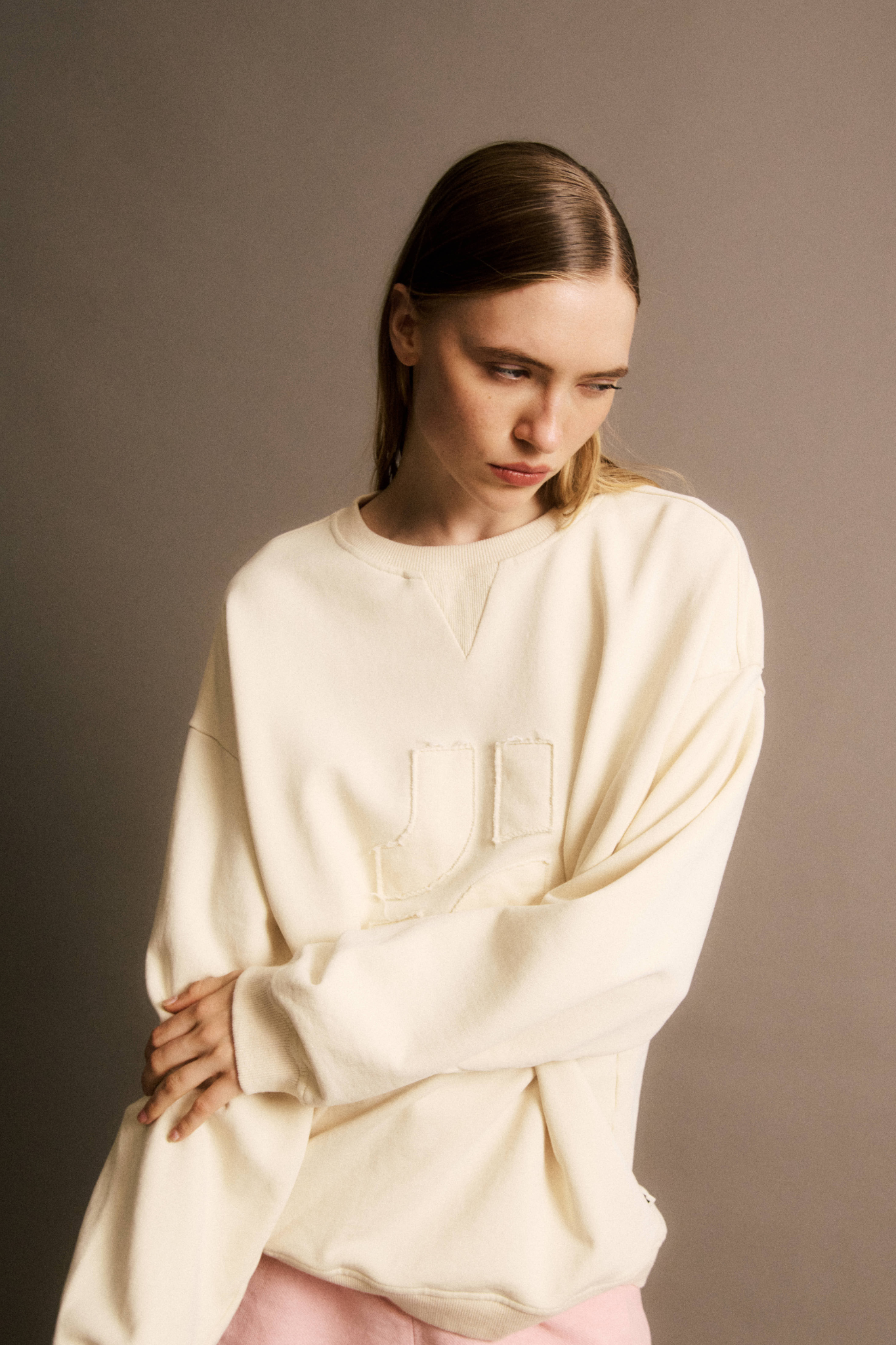 ALBAN SWEATSHIRT - CREME