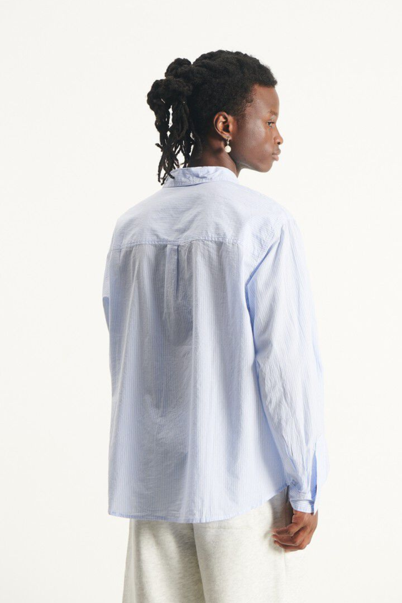 ELUABIRD SHIRT - BLUE STRIPES
