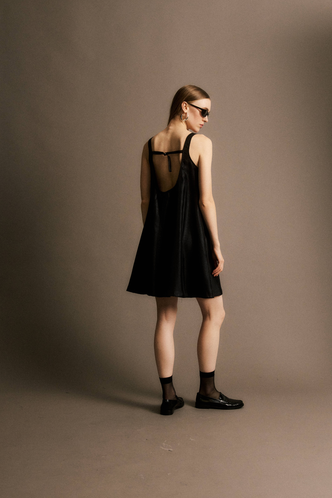 ANATOLE DRESS - BLACK
