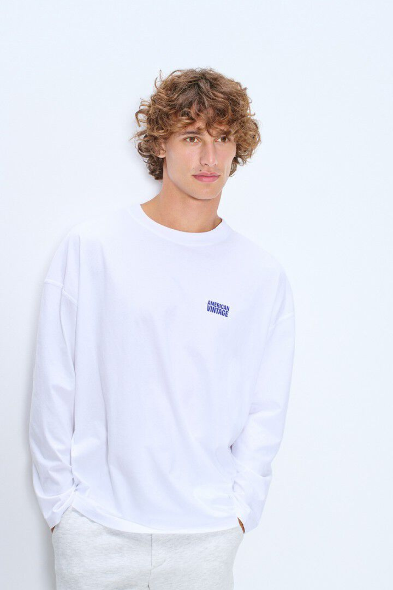 GIXY T-SHIRT LS - WHITE