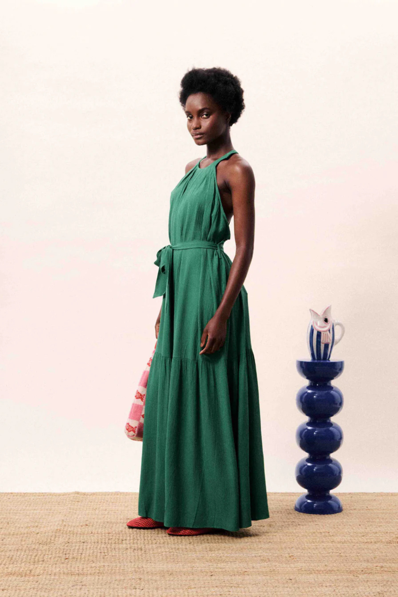 BOIPEBA DRESS - GREEN