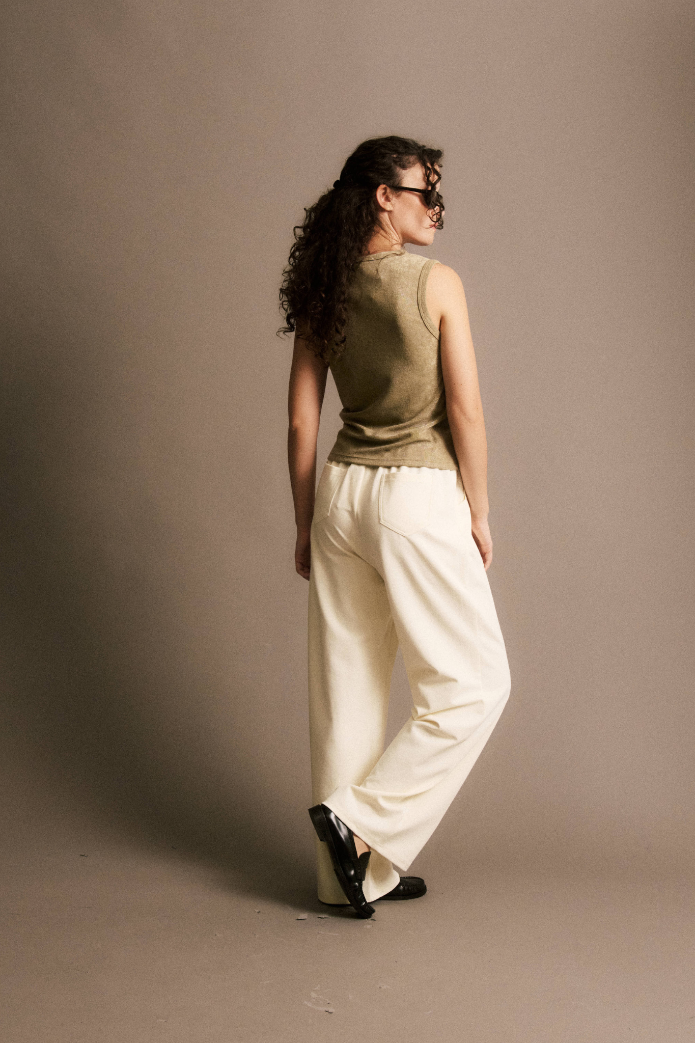 GEORGES TOP - BEIGE