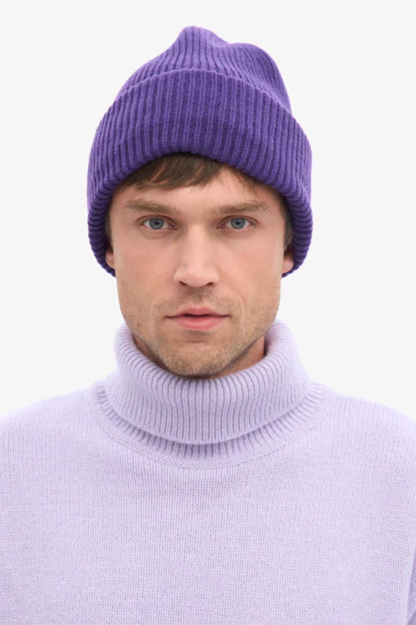 MERINO WOOL HAT - ULTRA VIOLET