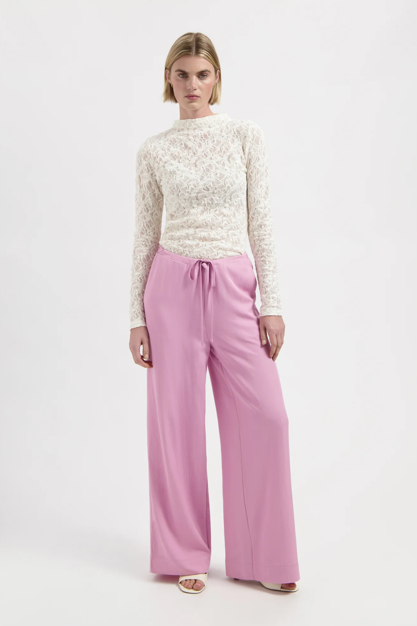 LAUREN TROUSERS - PINK