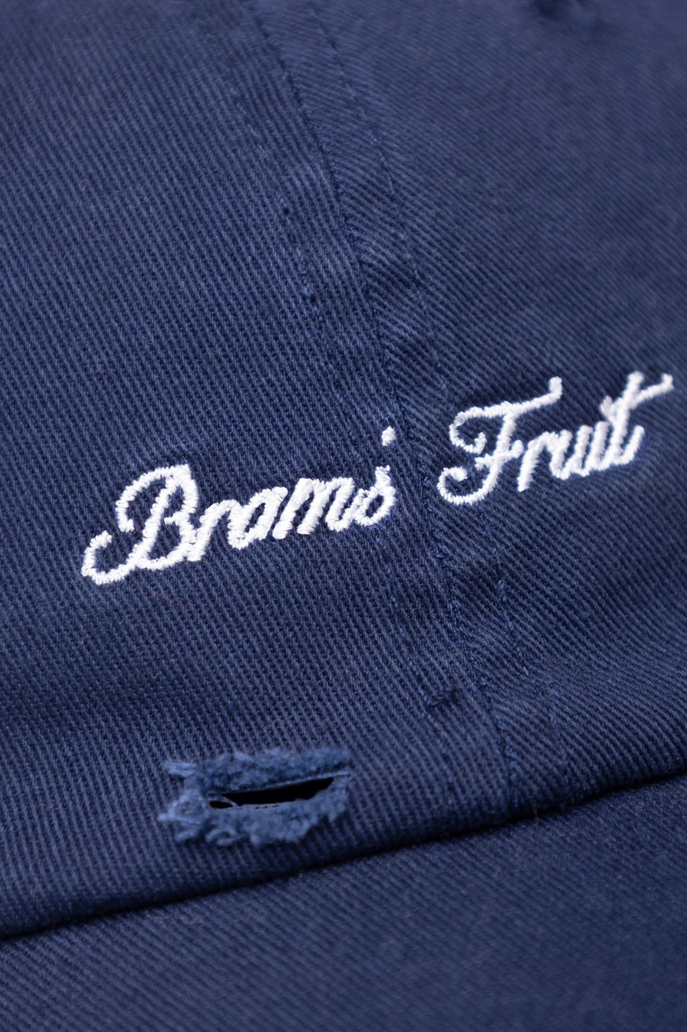 SCRIPT LOGO CAP - NAVY