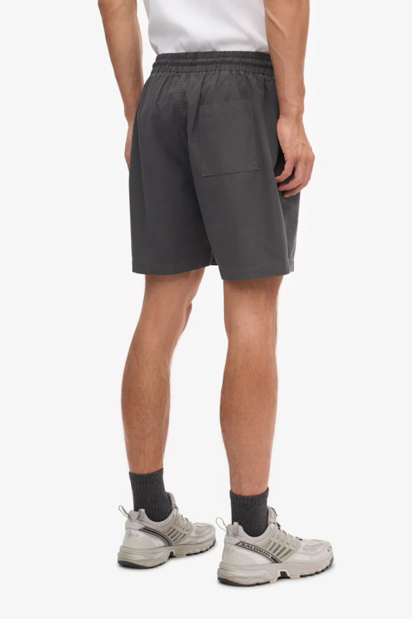 ORGANIC TWILL SHORTS - DUSTY OLIVE
