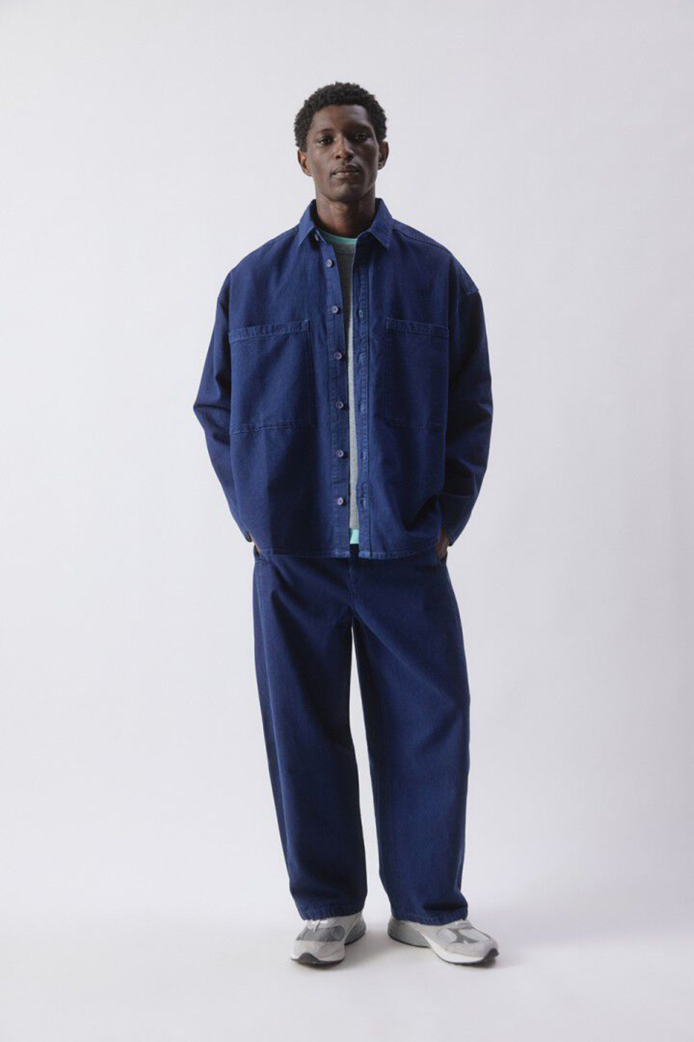 COMOW SHIRT - RAW BLUE