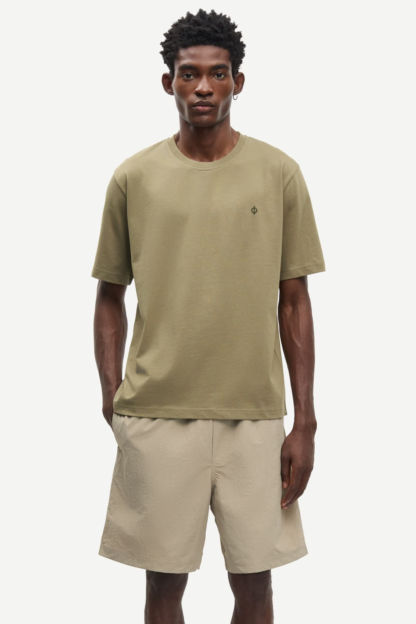 OTTO T-SHIRT - DUSKY GREEN