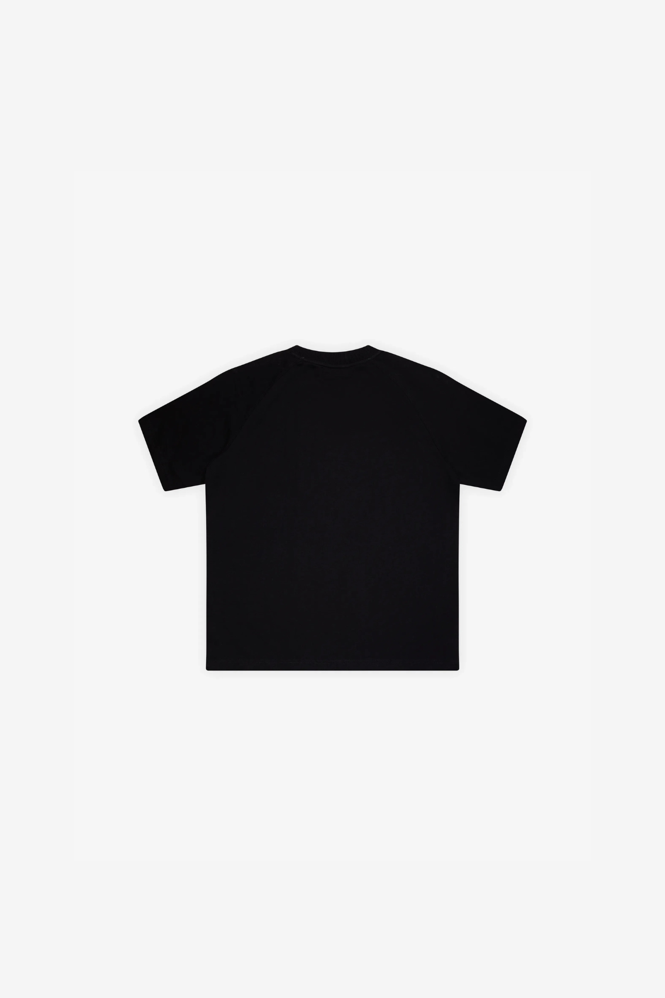 FUCK OFF RAGLAN T-SHIRT - BLACK