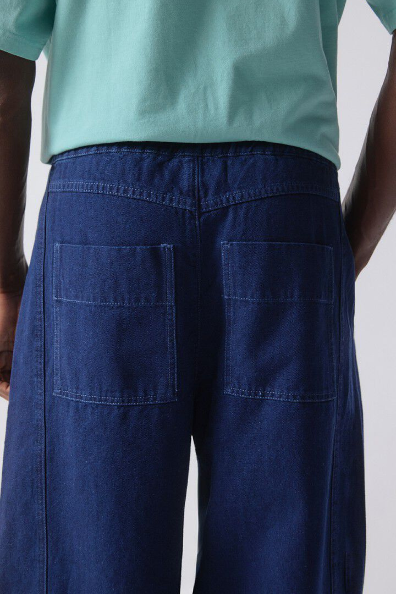 COMOW PANTS - RAW BLUE