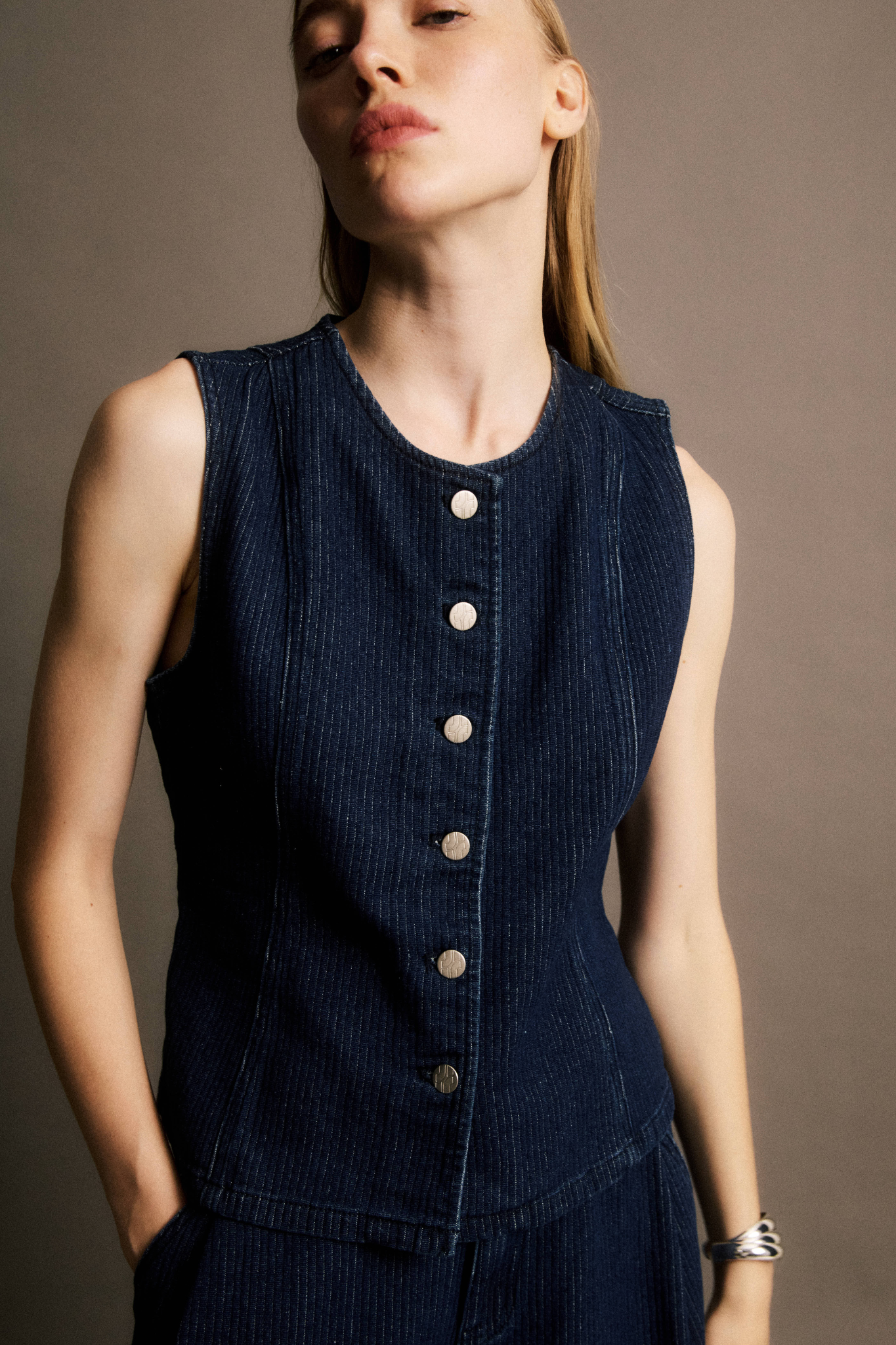 NILS GILET - BLUE MARINE
