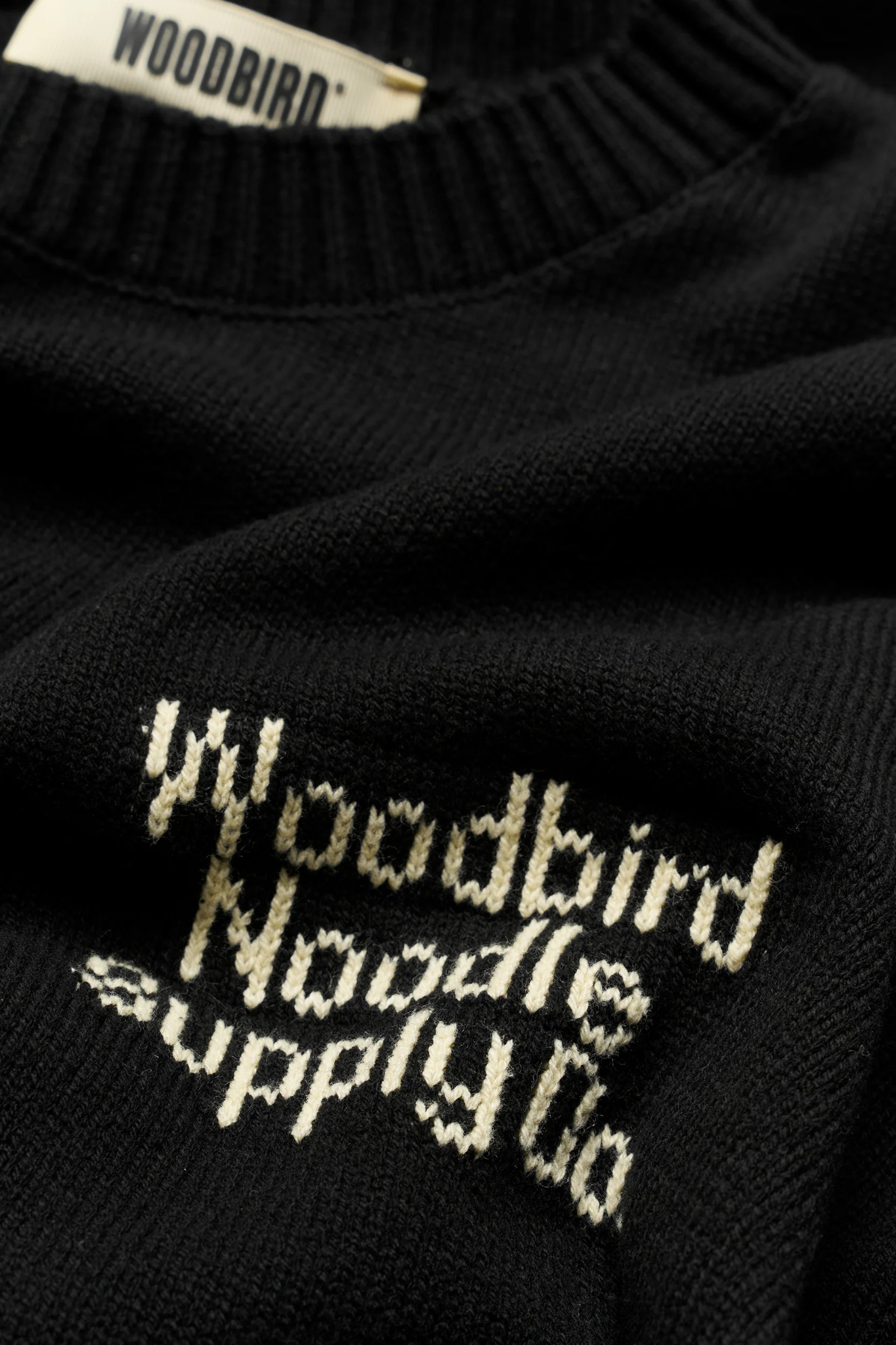 KURT SUPPLY CREWNECK - BLACK