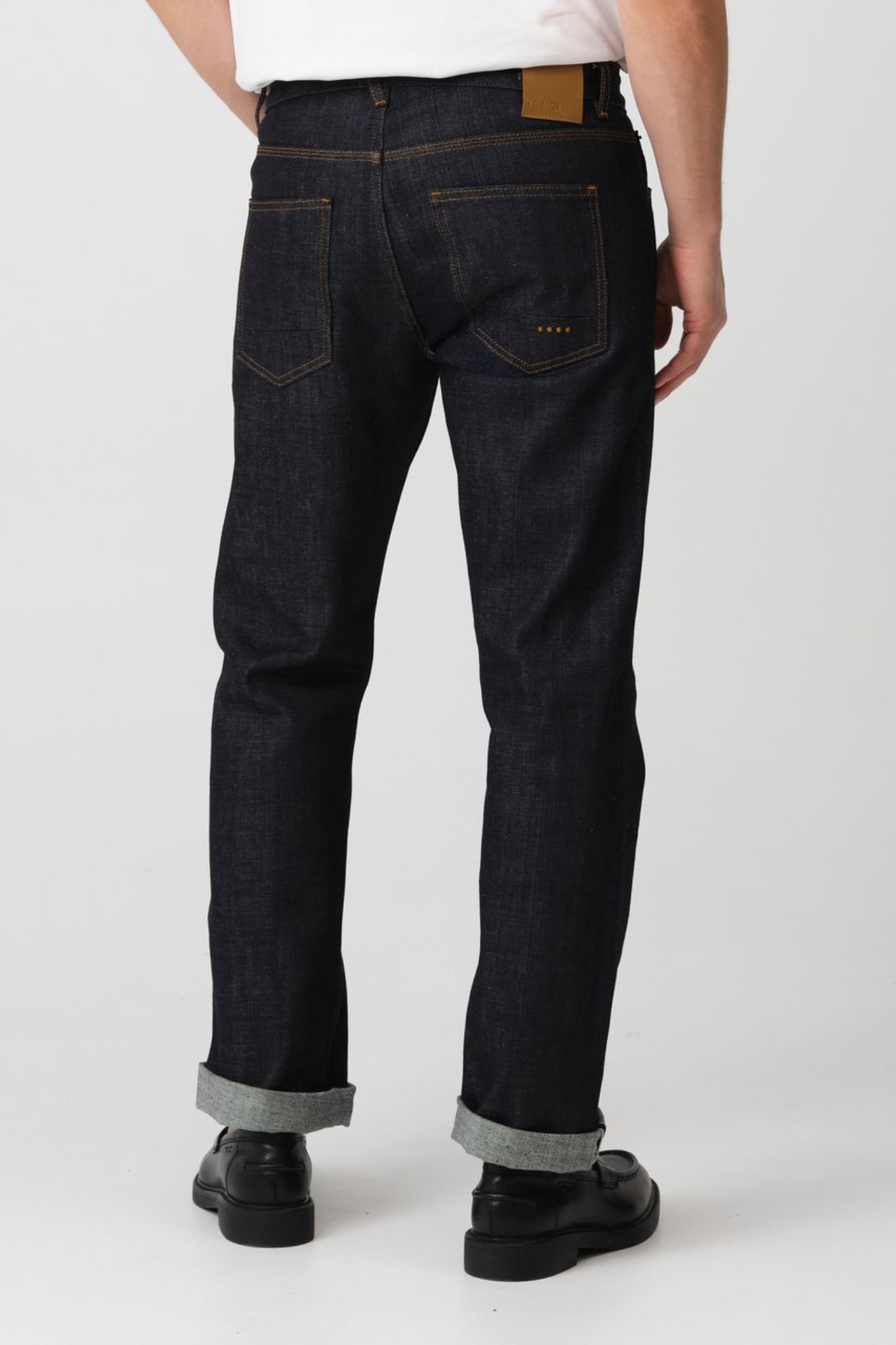 JADEN JEANS - DARK BLUE SELVEDGE
