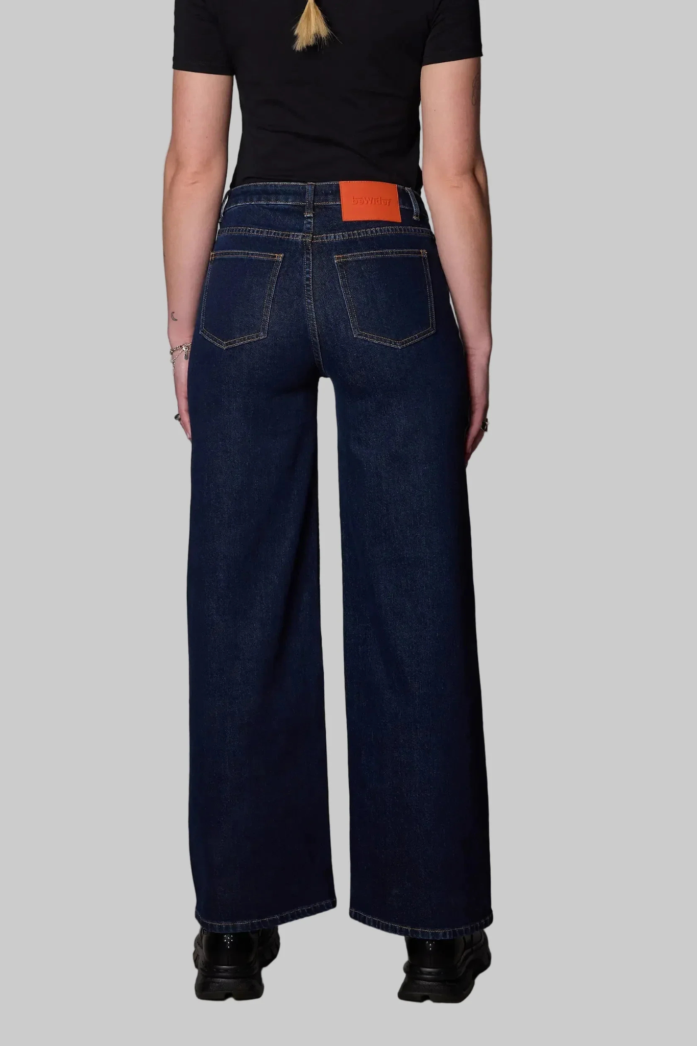 WIDE JEANS - EVENING BLUE