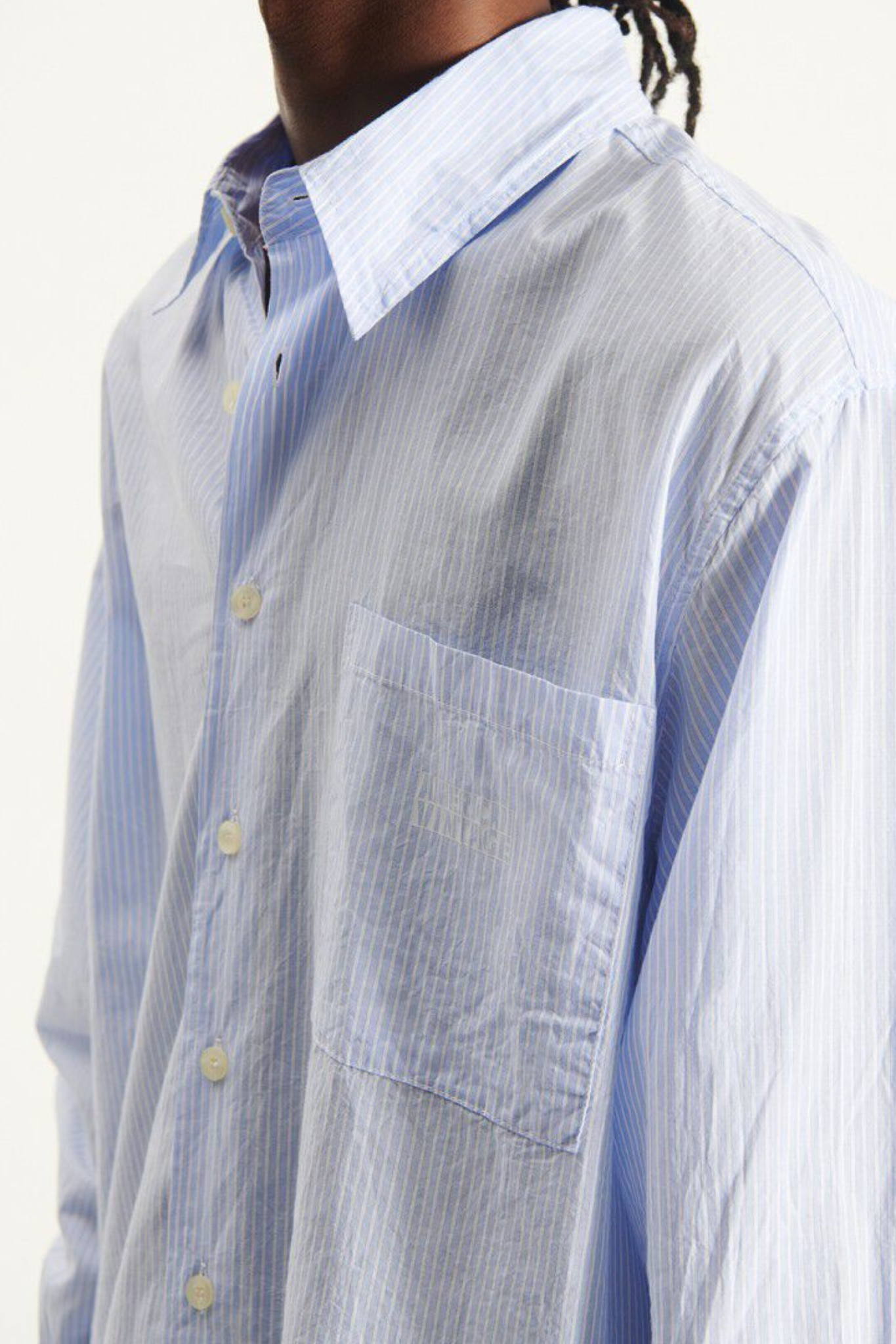 ELUABIRD SHIRT - BLUE STRIPES