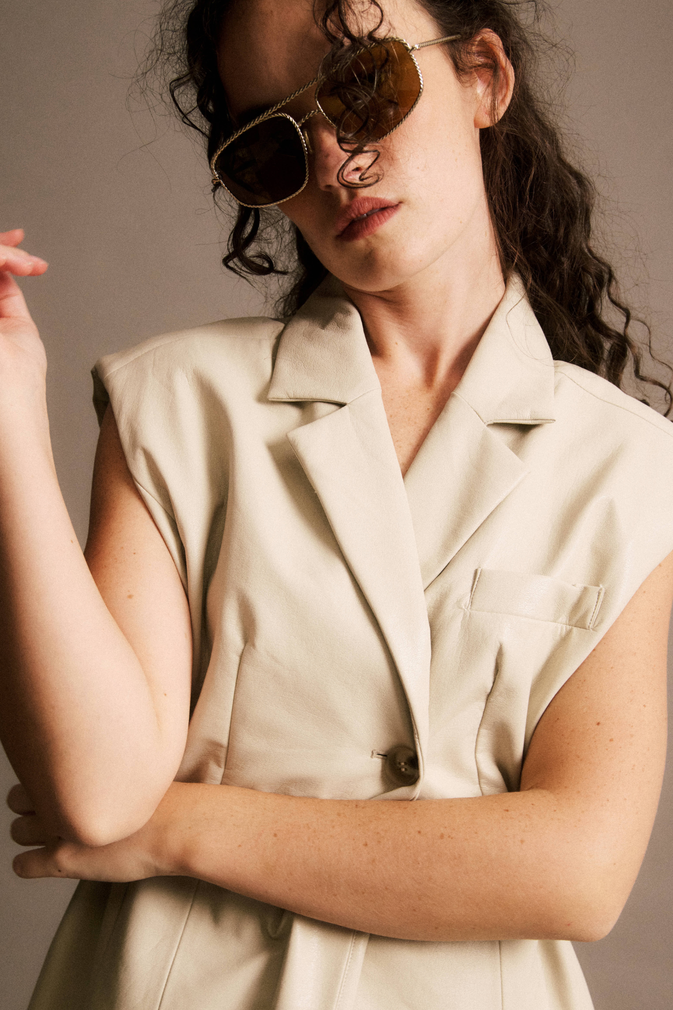 OCTAVE GILET - CREME