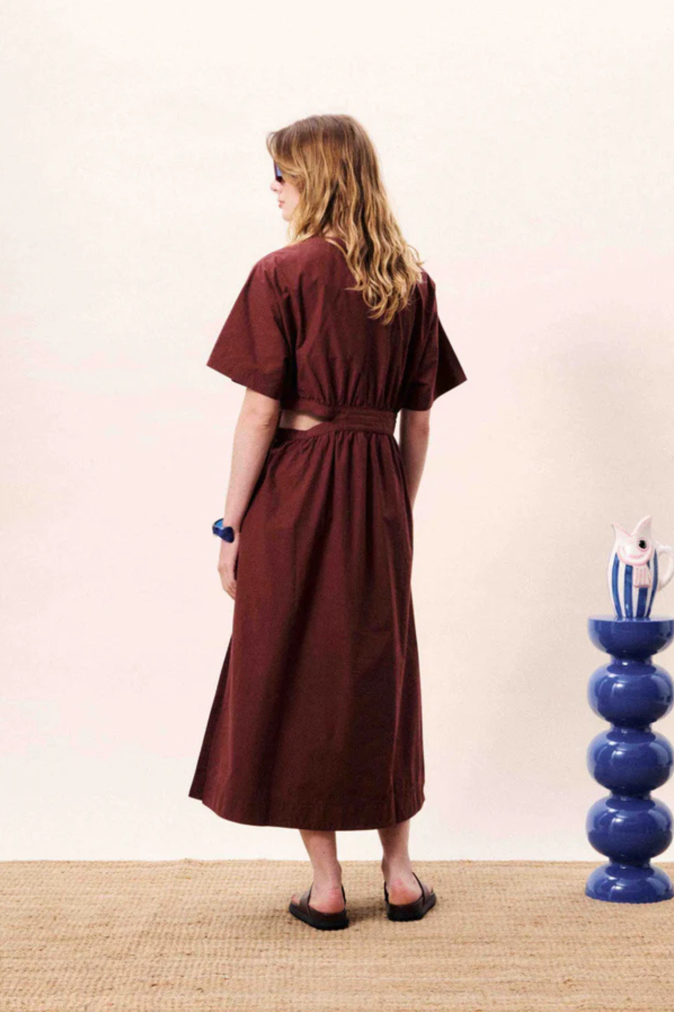 MAVERA DRESS - BORDEAUX