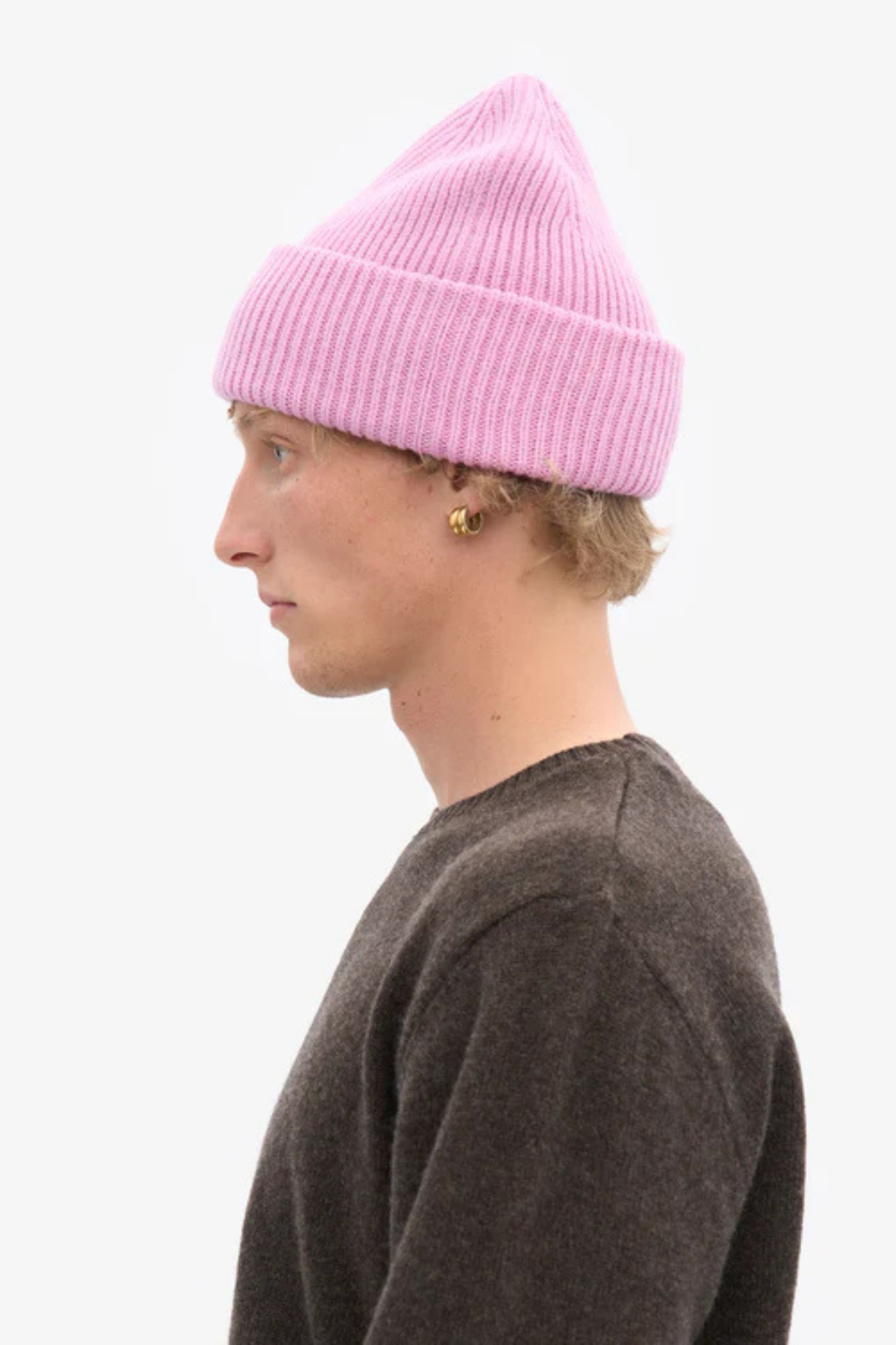 MERINO WOOL HAT - CHERRY BLOSSOM