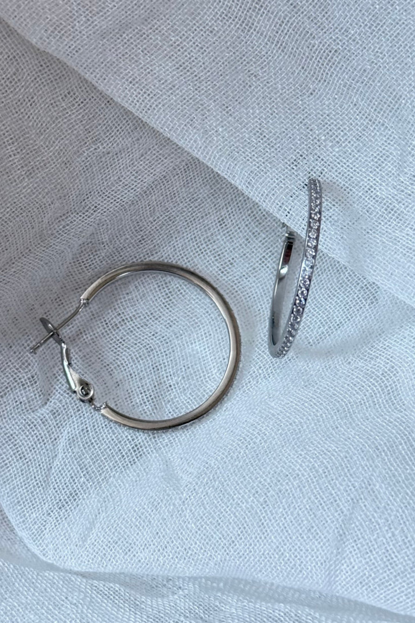 EARRINGS HELENE - SILVER