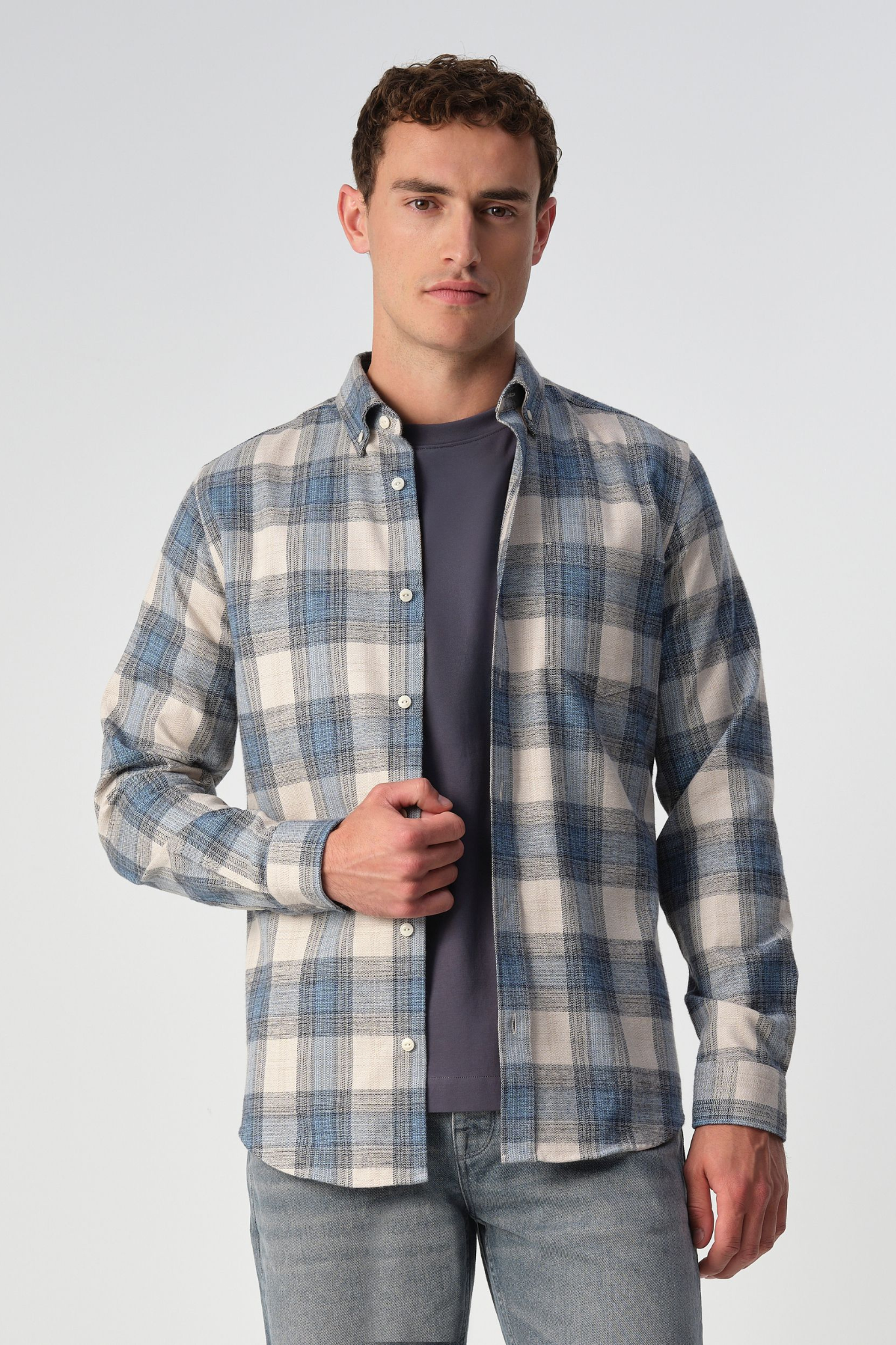 RAMON CASUAL SHIRT - SKY CAPTAIN BLUE
