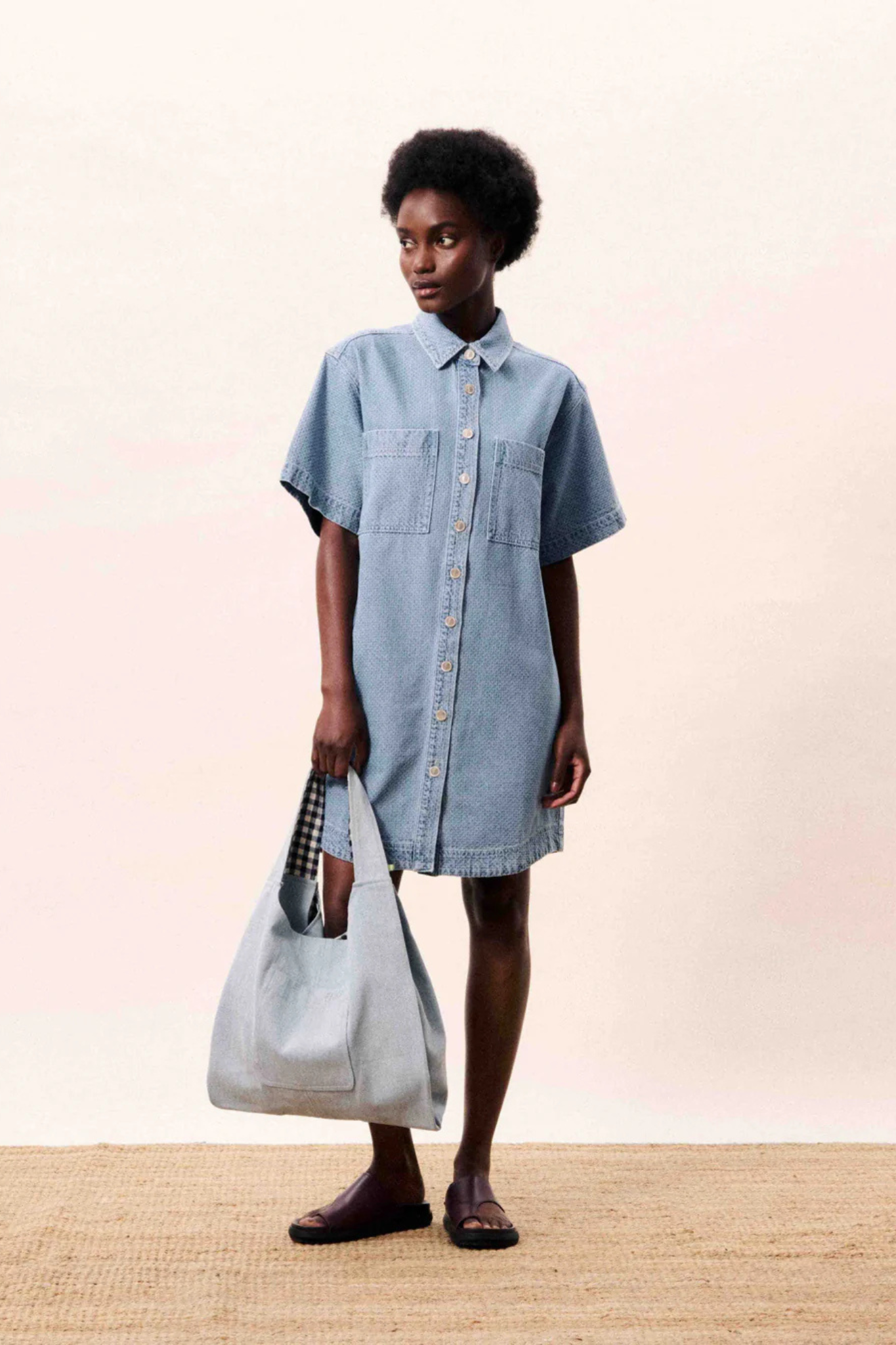 BERYL DRESS - LIGHT BLUE