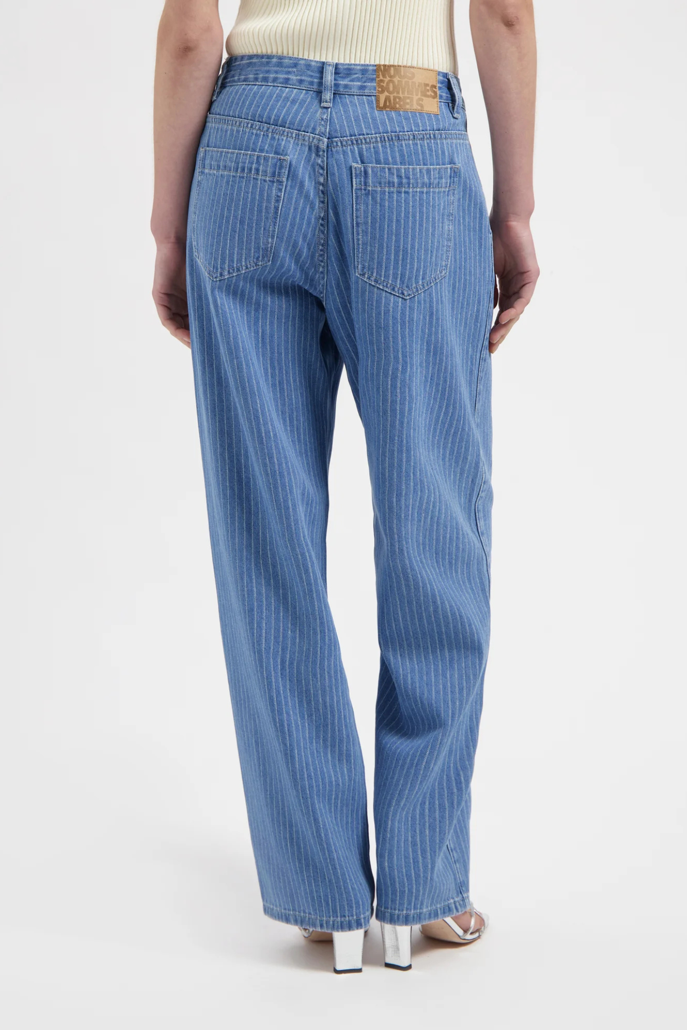 LINA JEANS - LIGHT BLUE STRIPE