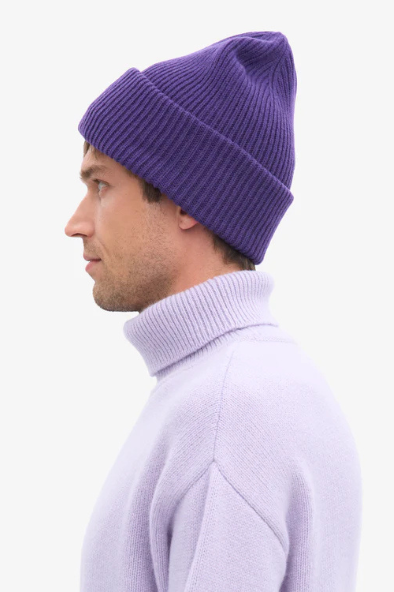 MERINO WOOL HAT - ULTRA VIOLET