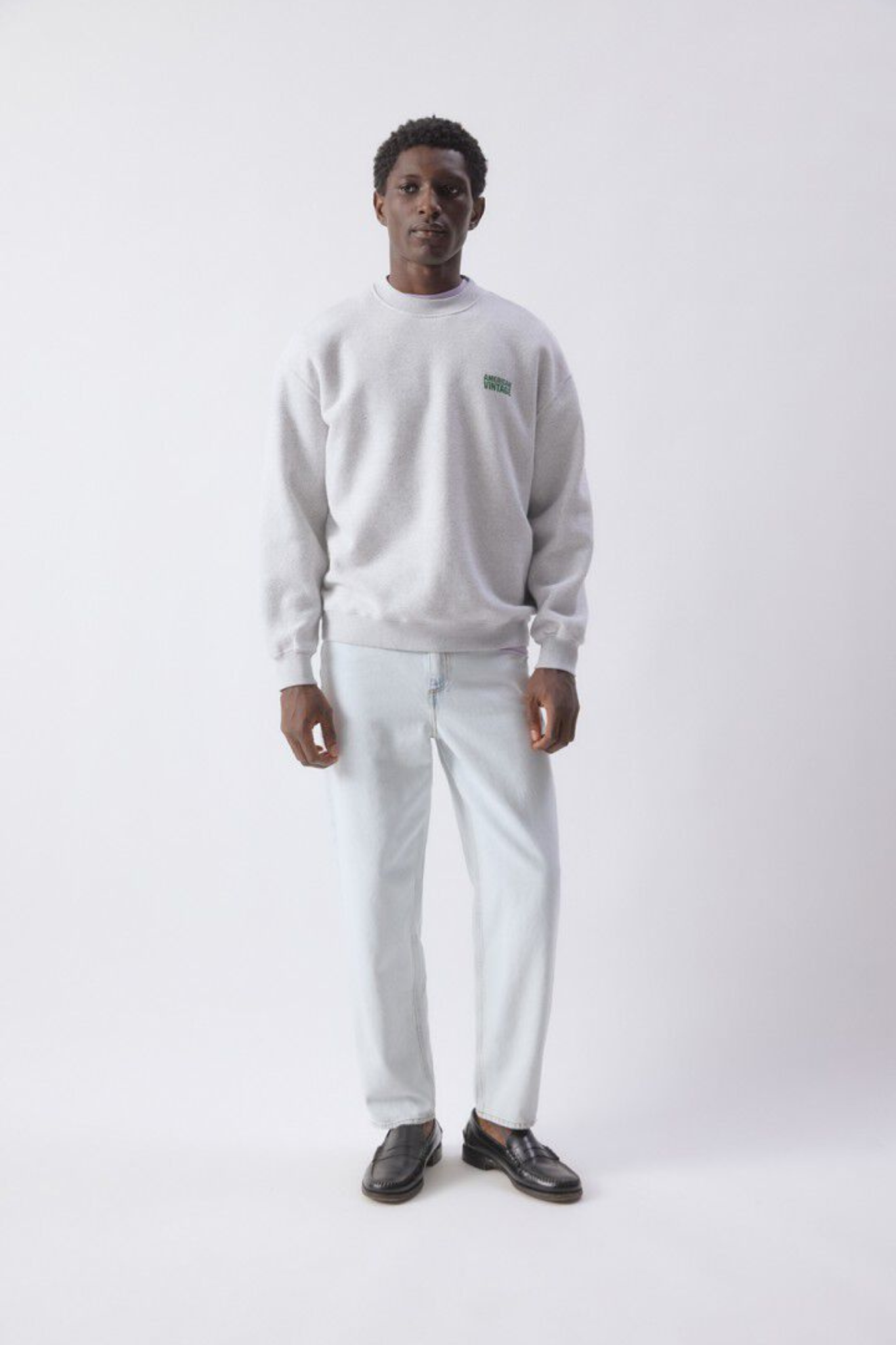 BAPTOWN SWEATER - HEATHER GREY