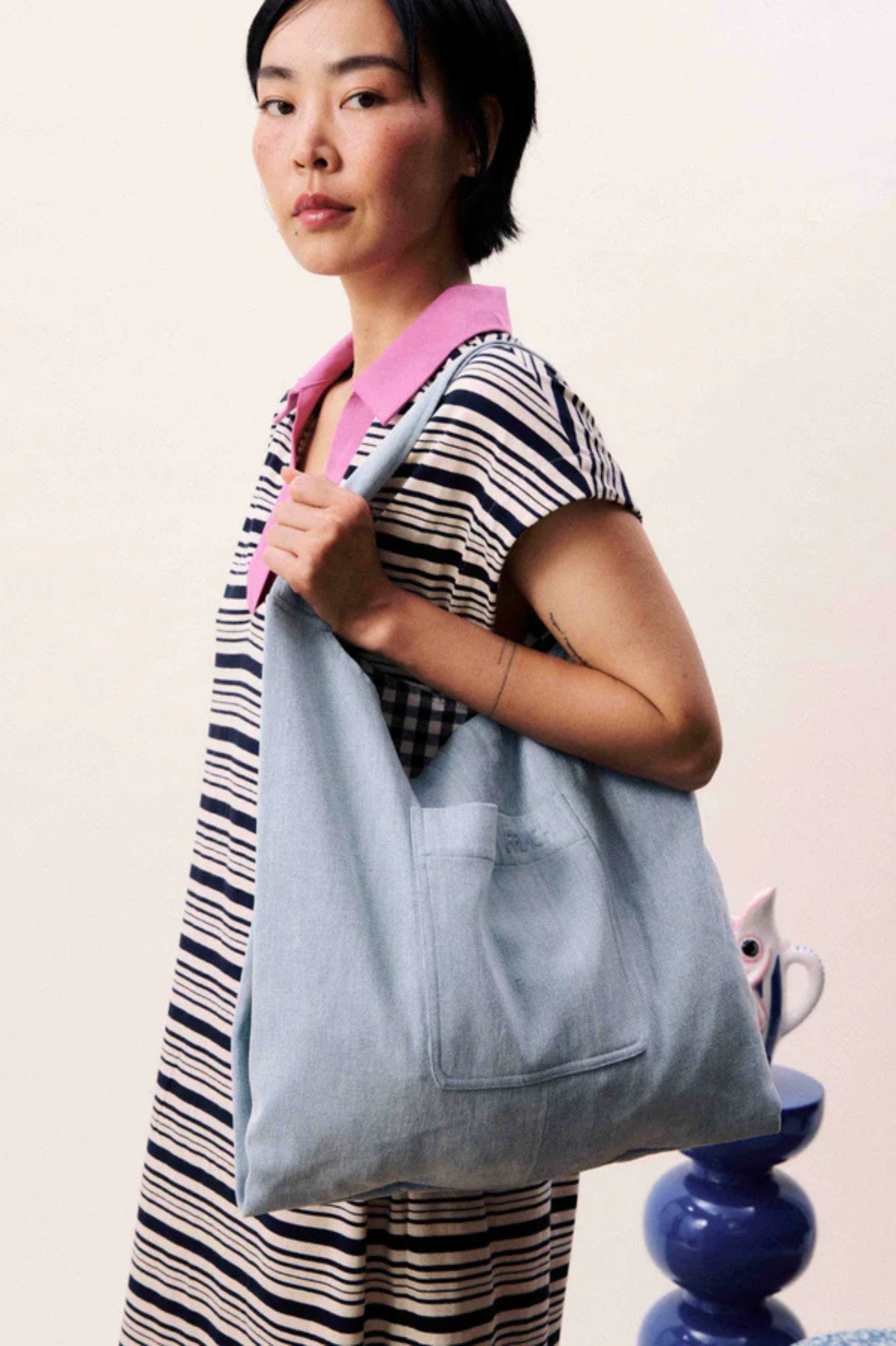 TAYRONA BAG - BLUE JEAN