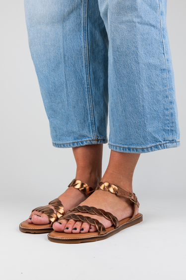 SEAN SANDALS - BRONZE