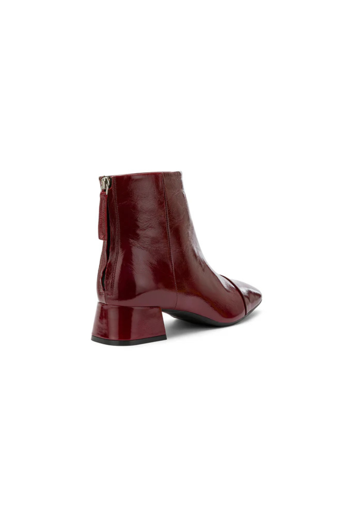ROSE BACK VENICE BOOTS - BURGUNDY