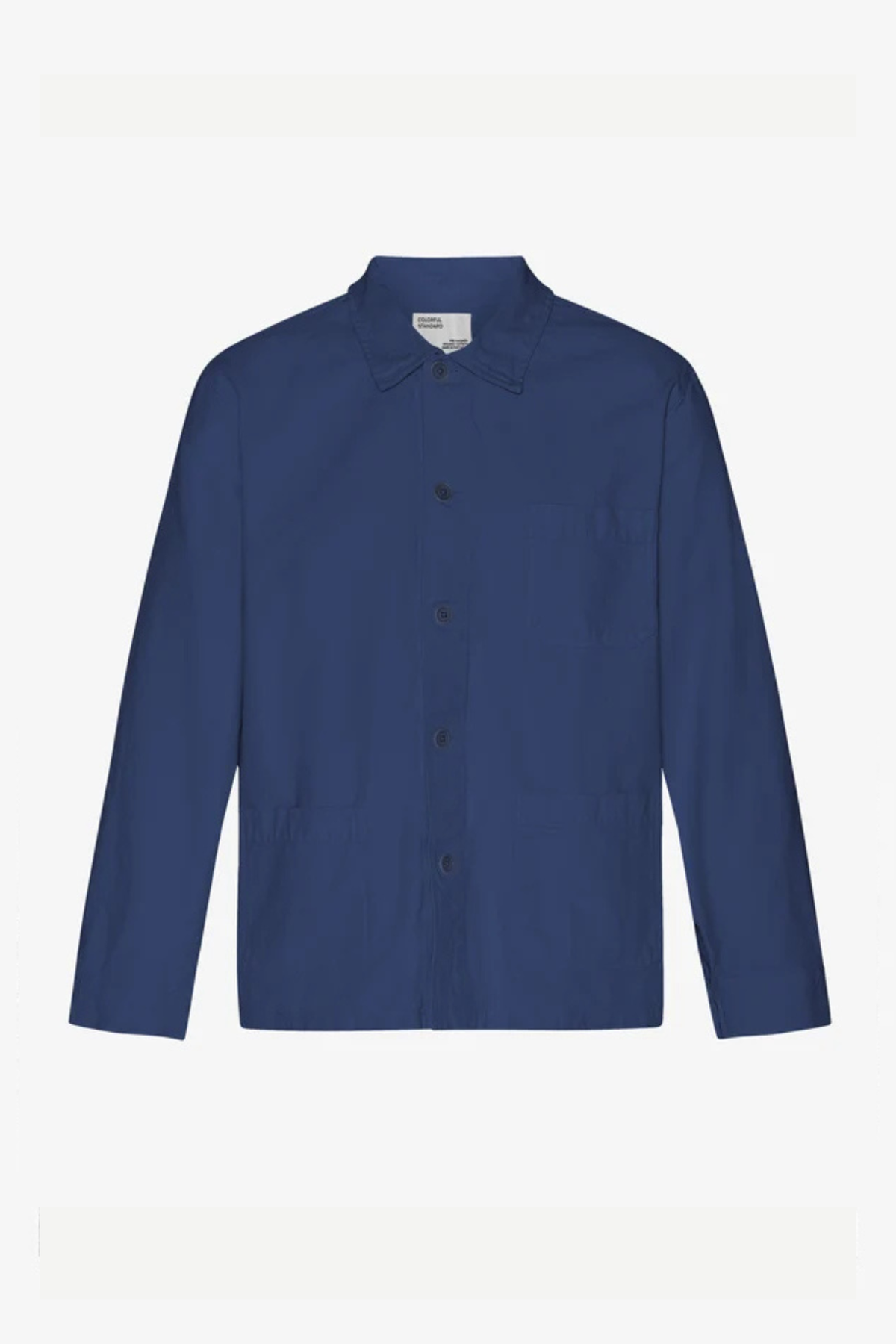 ORGANIC WORKWEAR JACKET - MARINE BLUE