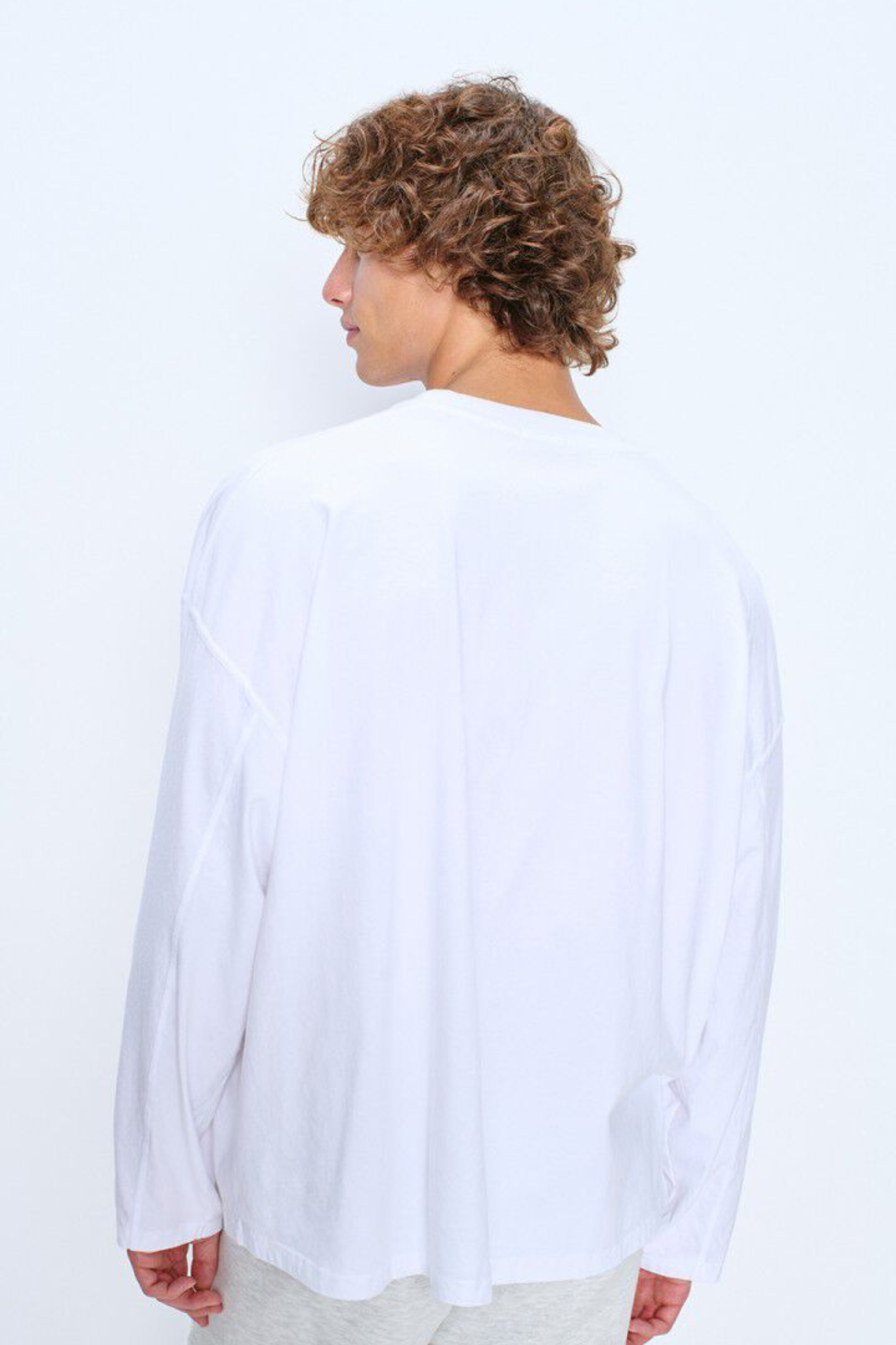 GIXY T-SHIRT LS - WHITE
