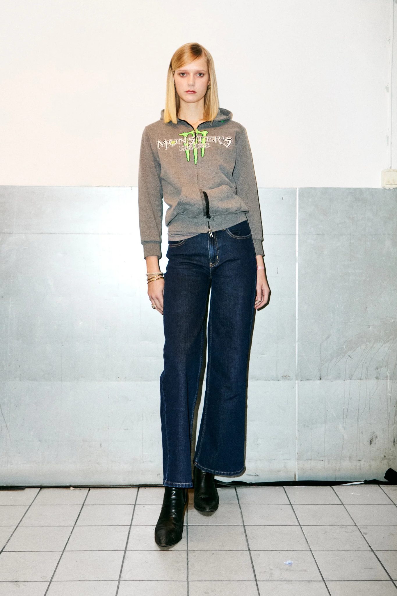 WIDE JEANS - EVENING BLUE