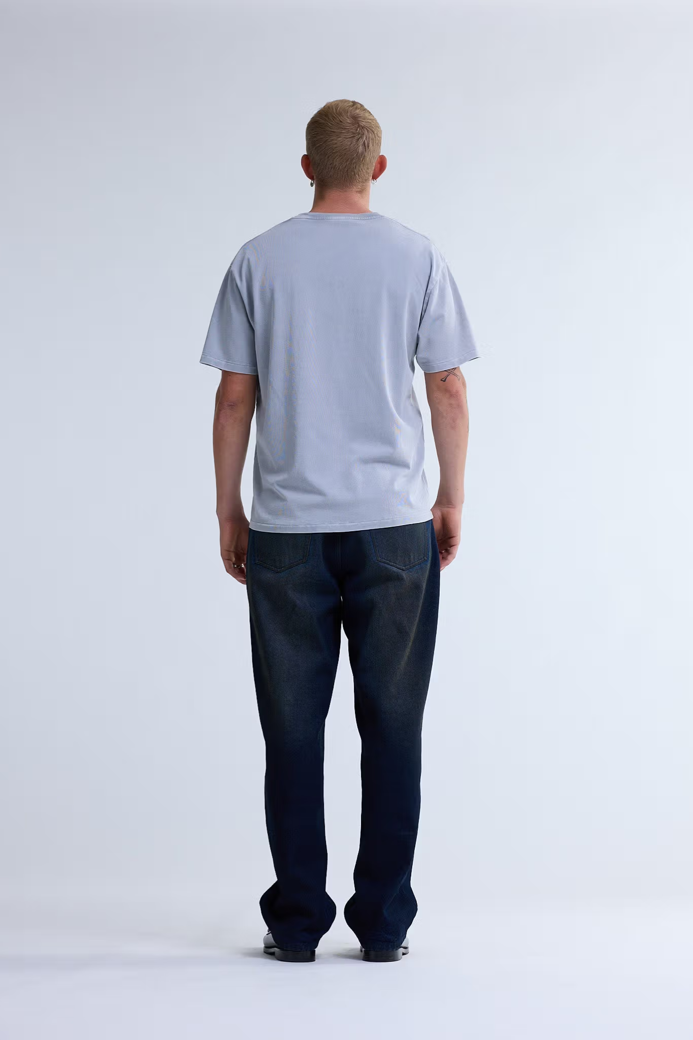 CHOP T-SHIRT - WASHED GREY