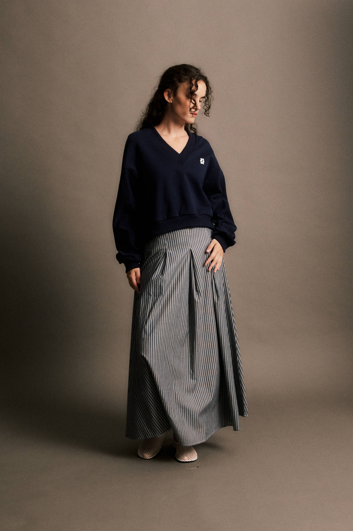 ELIOTT SKIRT - BLUE NUIT