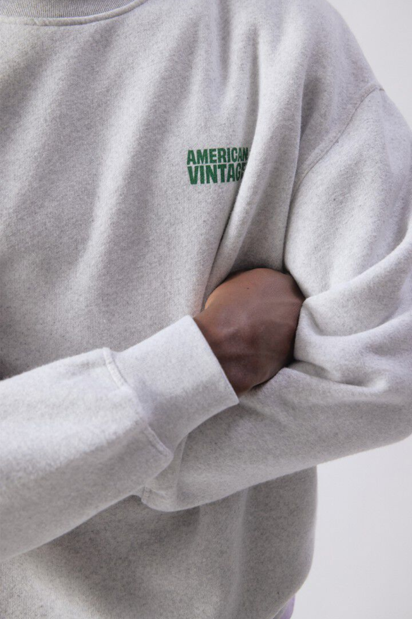 BAPTOWN SWEATER - HEATHER GREY